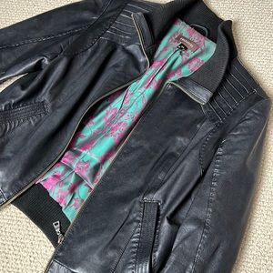 Danier Black Leather Jacket